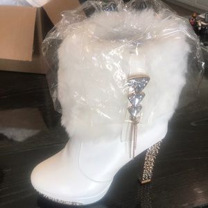 White Winter Boots